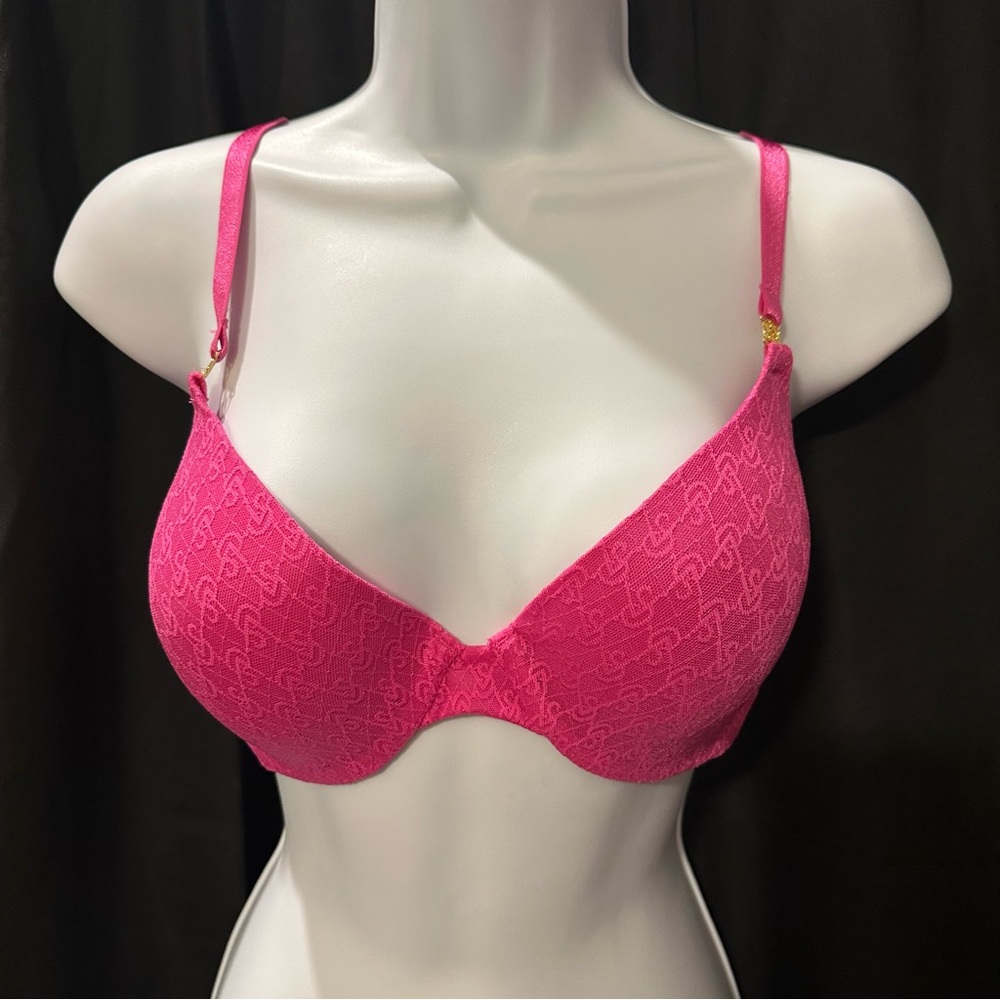 Victoria's Secret Pink Underwire Bra with Adjustable Straps